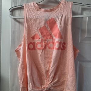 Adidas Pink Sleeveless Tank Top